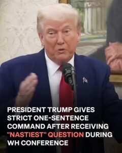 President Trump Reacts to Reporter’s ‘Nastiest’ Question During White House Live Press Conference
