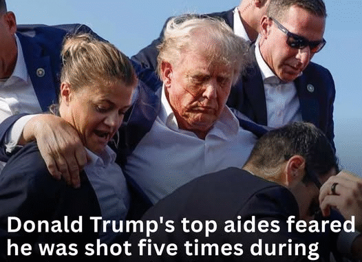 Trump’s top aides feared he was shot five times during Butler assassination attempt: ‘So much blood’