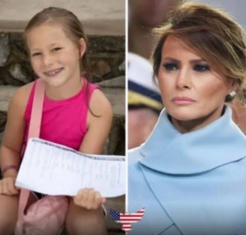 A thoughtful First Lady “Time for prayer”: Melania Trump