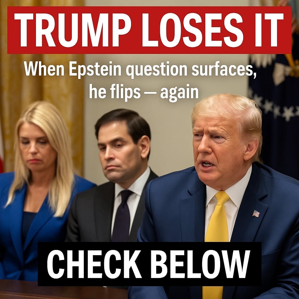 Trump SNAPS Over Epstein Question — “Are You Still Talking About That Guy?!”