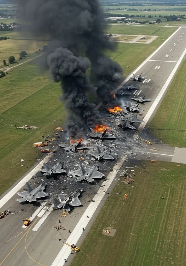 BREAKING NEWS :B-2 Spirit Crash was shot down to…See more