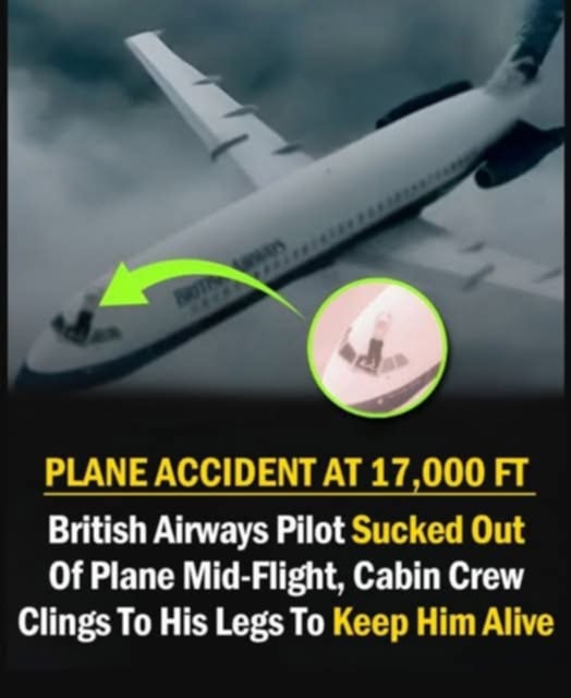 The amazing tale of a British Airways pilot who lived through 20 minutes outside a flying plane.