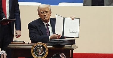 Breaking News. Donald Trump signs a decree to buy everything… See more