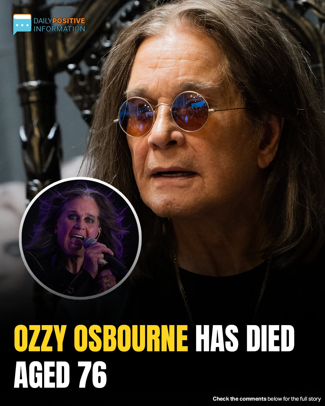 Ozzy Osbourne, ‘Prince Of Darkness’ And Heavy Metal Icon, Dies At 76