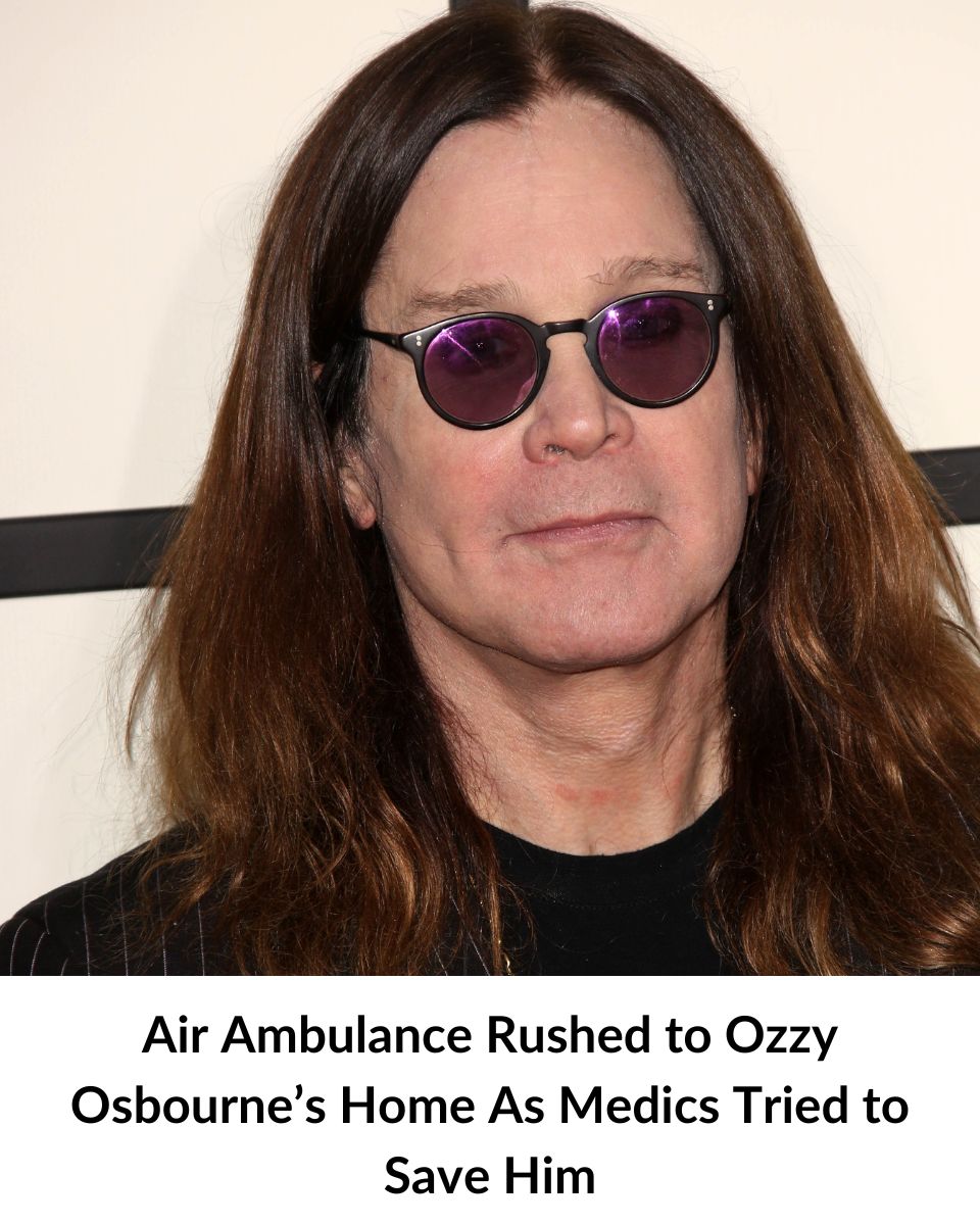 Air Ambulance Rushed To Ozzy Osbourne’s Home As Medics Tried To Save Him Before He Passed Away
