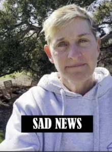 Prayers are needed for Ellen DeGeneres. What happened to her is terrible