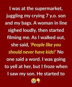 THE DAY A STRANGER SHAMED ME IN PUBLIC—AND WHAT HAPPENED NEXT CHANGED EVERYTHING