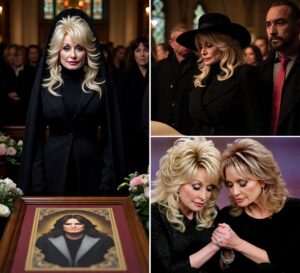When Dolly Parton quietly showed up at Ozzy Osbourne’s private funeral, no one knew what was going to happen until she walked right up to Sharon Osbourne and took her hand. The two women sat in complete silence for several minutes, and Sharon was the first to break down, tears streaming down her face as she leaned into Dolly’s quiet strength. There was no fanfare, and no cameras. This wasn’t about musical legends, it was about a single moment of human connection that everyone there would remember forever