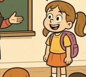 Happy Butt or Gladys? A First Day of School Mix-Up