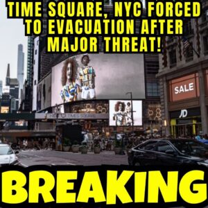 Times Square just turned into a ghost town after a bomb…See more
