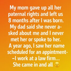 She Left When I Was a Baby — Years Later, She Walked Into My Office