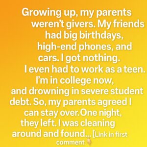 A Discovery That Taught Me Gratitude for My Parents