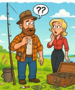 fff A man calls his wife and says, “Honey, I’ve been..