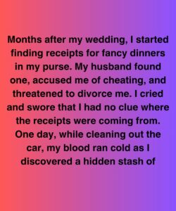 I Found Hidden Receipts In My Purse—But The Truth Wasn’t What Anyone Expected