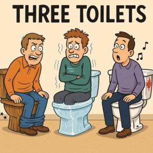 Three Guys Go To Buy Three Toilets