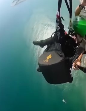 British Soldier Survives After Crashing Through California Roof in Rare Parachute