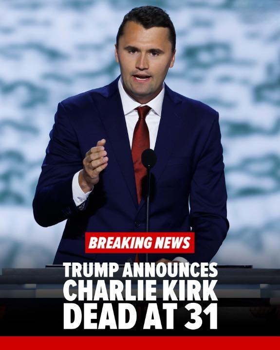 Breaking: Conservative Activist Charlie Kirk Dies After Being Shot at Utah Valley University