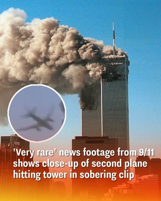 Man releases chilling never-before-seen footage of Twin Towers collapse