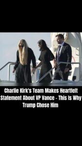 VP Vance ‘Class Act’ With Erika Kirk On Air Force Two Flight