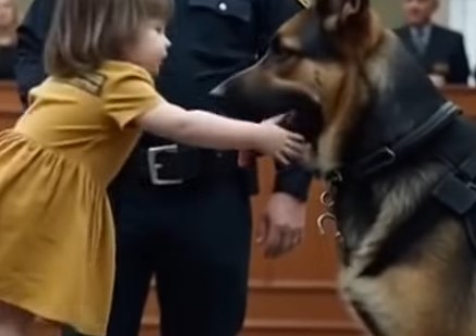 During the Court Hearing, a Child Pointed at the Dog — Moments Later, the Truth Stunned Everyone