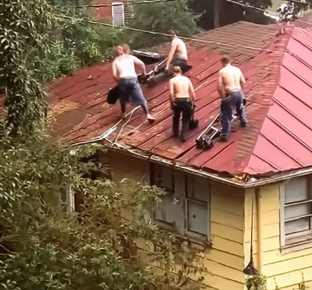 Roof Repair Crew Took My Late Husband’s Hidden Savings — But Got an Unexpected Surprise