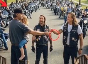 Single Dad Lost His Job for Helping a Biker, Hells Angels Sent 40 Riders to His House!