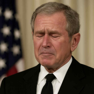 Joe Biden with tears in his eyes make the sad announcement.