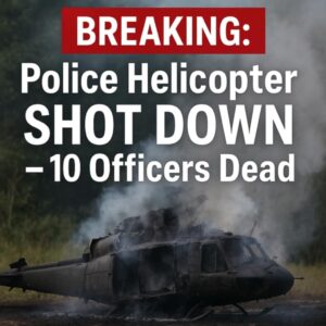 BREAKING NEWS, Police Helicopter SHOT DOWN!