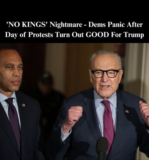 GOP: ‘No Kings’ Protests Will Only Prolong Shutdown As Dems Start To Feel Heat
