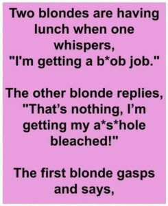 She Said WHAT at Lunch?!