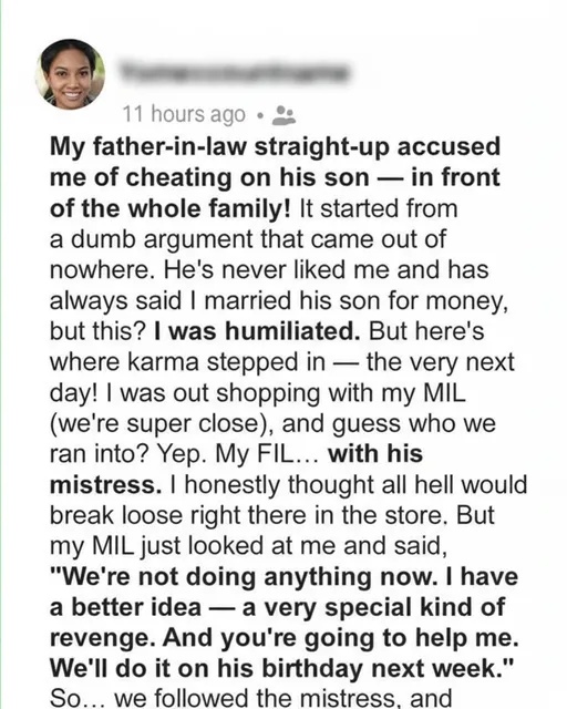 My Father-in-Law Accused Me of Cheating – What Happened Next Changed Everything