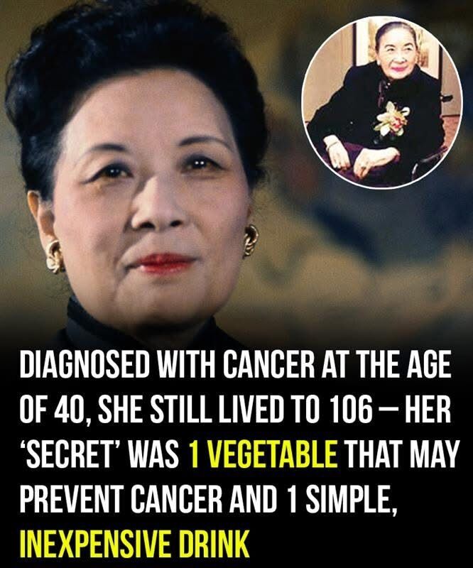 Diagnosed with cancer at the age of 40, she still lived to 106 – her ‘secret’ was 1 vegetable that may prevent cancer and…