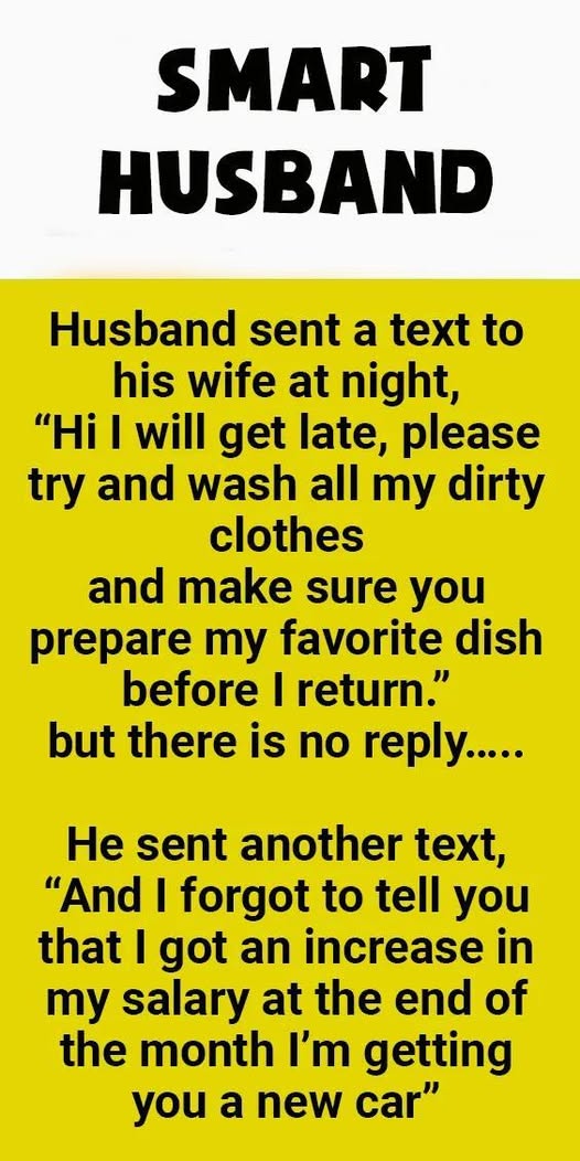 Smart Husband – Joke of the Day