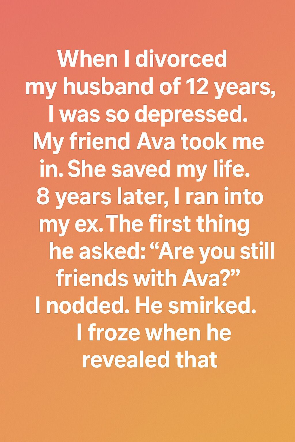 The Day I Learned the True Meaning of Friendship