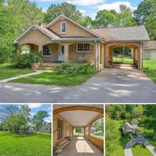 Charming 1950s Brick Home on Expansive 1.45-Acre Lot