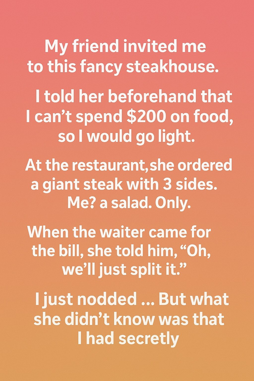 How a Simple Dinner Taught a Big Lesson About Respect and Boundaries