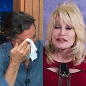 Stephen Colbert Breaks Down in Tears on The Late Show as Dolly Parton’s Heartbreaking A Cappella Rendition of “Bury Me Beneath the Willow” Evokes Childhood Memories and Leaves Audience Speechless