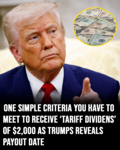 If you meet this single requirement, you qualify for Trump’s $2,000 tariff dividends