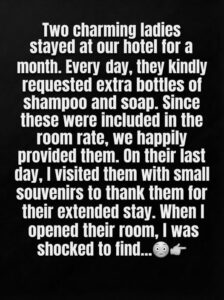 A Simple Stay That Led to an Extraordinary Ending