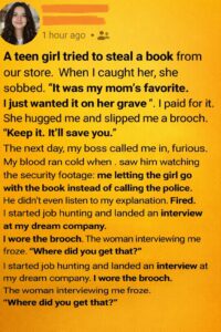 I Was Fired for Showing Kindness — Then Came the Brooch